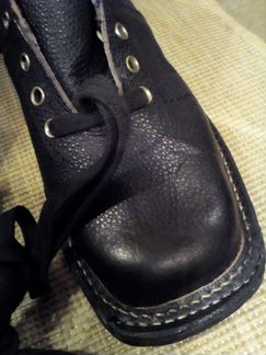 Лыжные ботинки юфтевые (СССР)