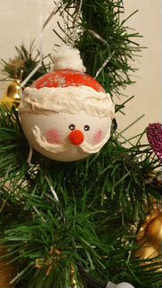 Новогодние игрушки ручной работы