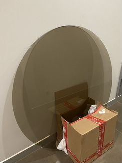 Стекло на стол 1,20 диаметр