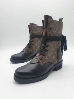 Ботинки Louis Vuitton кожаные