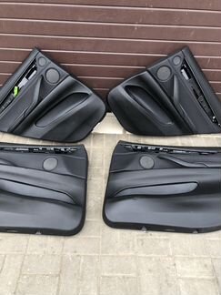 BMW X6 f16 обшивки дверей в коже