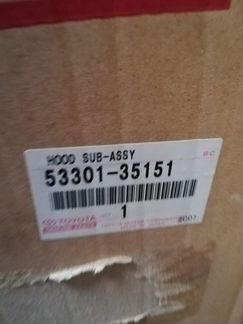 Капот Toyota 4Runner 53301-35151