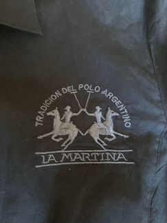 Рубашка блузка синяя La Martina оригинал