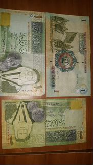 1 динар иордания