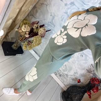 Кашемировый спортивный костюм 42-48