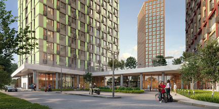2-к апартаменты, 65.4 м², 19/21 эт.