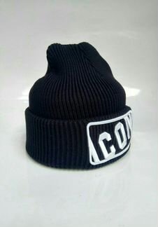 Шапка icon dsquared 2 зимняя черная новая