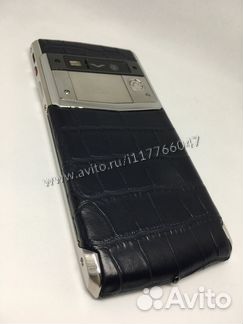 Vertu Signature Touch Navy Alligator Верту