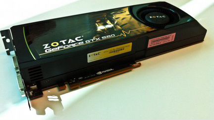 Zotac nvidia gtx 580 (не путать с rx 580)