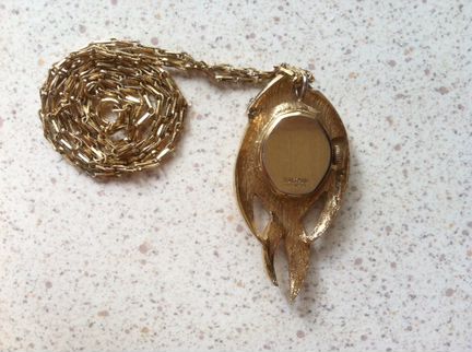 Часы - колье Waltham, винтаж 1970х Швейцария
