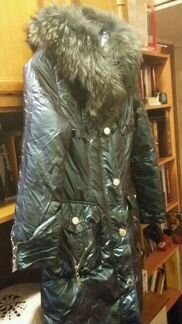 Зимний теплый пуховик