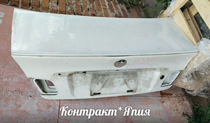 Крышка багажника BMW E46 купе рест + м спойлер