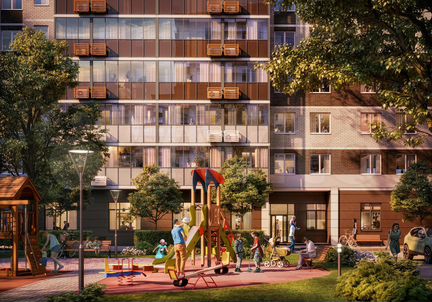 1-к квартира, 40.4 м², 10/14 эт.