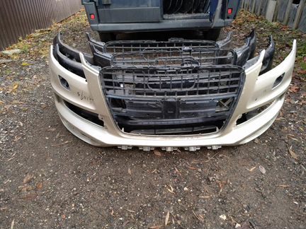 Audi Q7 4L S-line бампер передний