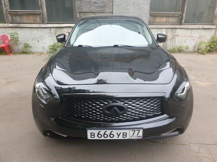 Тюнинг капот инфинити fx37 qx70