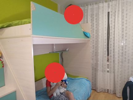 Кровать чердак
