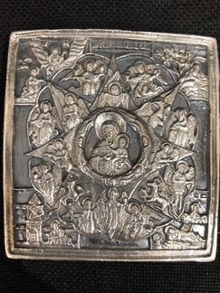Серебряная икона