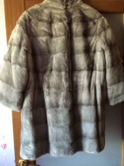 Шуба поперечная норка