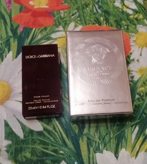 Туалетная вода D&G pour femme, Versace Eros