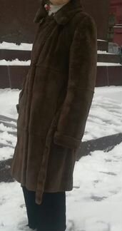 Шуба стриженый бобрик