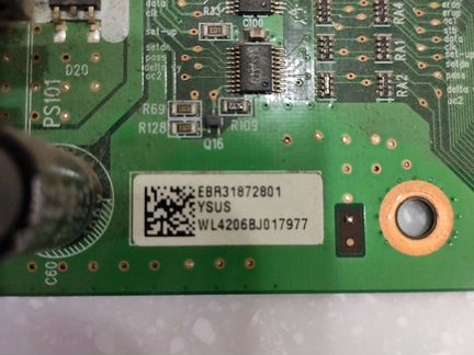 EBR31872801 материнская плата телевизора lgpdp42X3