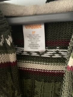 Кофта Gymboree, 3 года, 100 хлопок