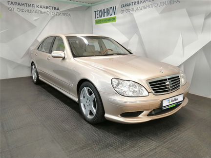 Mercedes-Benz S-класс 5.5 AT, 2003, 33 547 км
