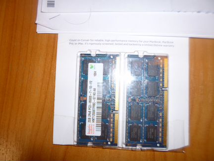 Оперативная память для MacBook Hynix 2Gb PC3-8500S