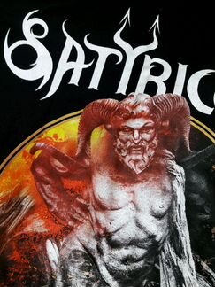 Футболка новая Satyricon 2013 tour
