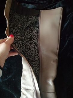 Сапоги кожа