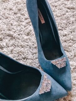 Туфли Vitacci новые 38 размер голубые