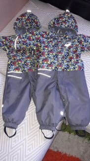 Демисезонные комбинезоны Kerry для двойни