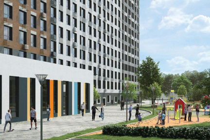2-к квартира, 57.7 м², 2/26 эт.
