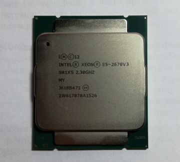 Intel Xeon E5-2670v3 2.3GHz LGA2011-3 12ядер SR1XS
