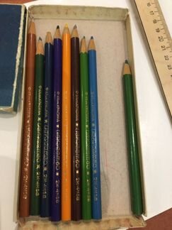 Цветные карандаши СССР 1958 год
