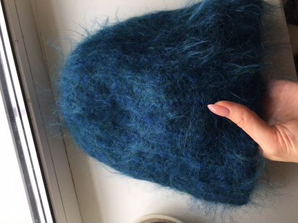 Мохеровая шапка