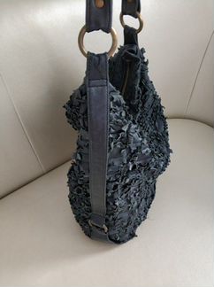 Сумка дизайнерская кожаная