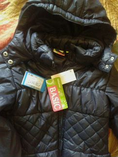 Новая куртка-пальто Futurino basic синяя