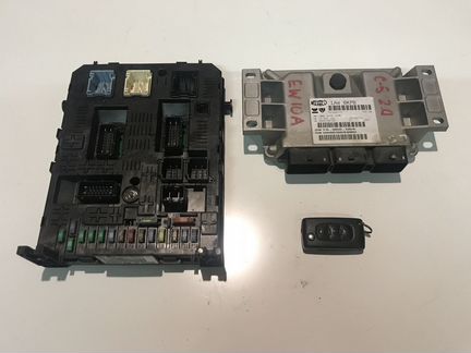 Комплект эбу Citroen C5x7 2.0