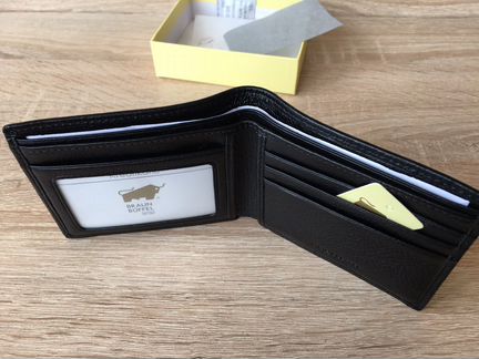 Мужской кошелёк из натуральной кожи