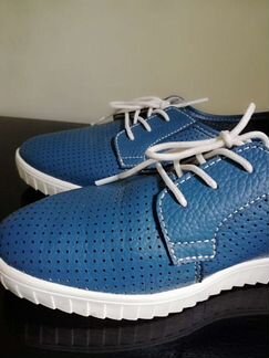 Женские кожаные кеды, мокасины Zenden