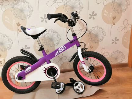 Велосипед Royal Baby Honey Steel 14 Фиолетовый