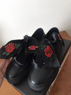 Кеды ботинки чёрные