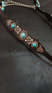 Недоуздок для лошади ручной работы