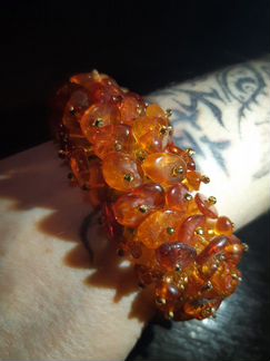 Янтарный браслет Million of Suns