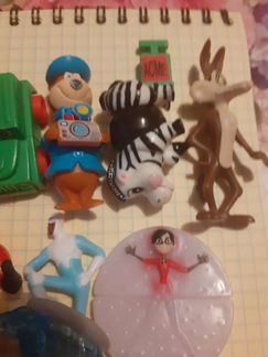 Киндер сюрприз, сборка, фигурки
