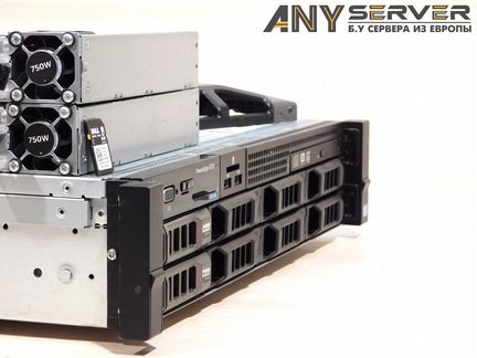 Сервер Dell R720 LFF 2x E5-2643v2 96Gb H710 8x3.5