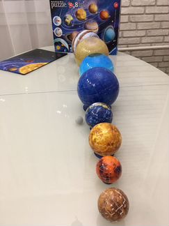 Пазл пластик 3d 522дет Планеты сс