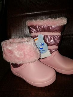 Утеплённые дутики Crocs, C11, р. 28, новые