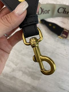 Ремень на сумку Dior красный